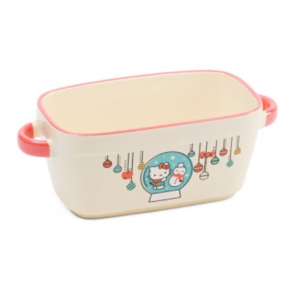 New In Box Hello Kitty Snow Globe Loaf Pan - Picture 1 of 1